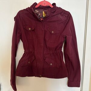 mauve jacket
